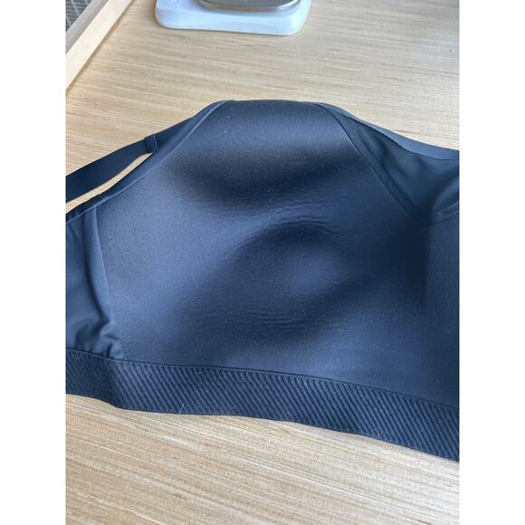 Athleta Bra 38DD Black High Neck Lightly Padded Wireless Adjustable - Picture 6 of 9